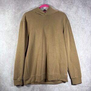 7Diamonds Hoodie Mens Medium Tan Restoration Pullover Performance Athleisure